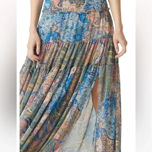 BNWT! Misa Los Angeles Roksana Bandeau & Bar Skirt Set!! - Picture 10 of 13